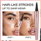 ✏️ BUY 1 GET 1 FREE! ✨ 3D Microblading Eyebrow Pencil – 4-Prong Tip, Waterproof & Natural Hair-Like Strokes 🖌️