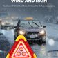 🔥3-IN-1 Solar Emergency Triangle Warning Light at the Roadside