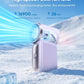 ❄️ Turbo Handheld Fan – 16900 RPM, 6 speeds, LED display
