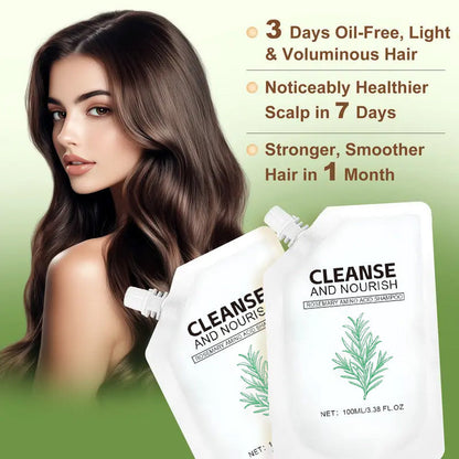 שמפו לשיער חלק ומבריק