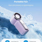 ❄️ Turbo Handheld Fan – 16900 RPM, 6 speeds, LED display
