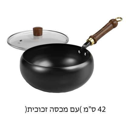 קדרת ברזל יצוק ללא אמייל