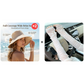 👒מבצע קיץ לוהט☀️כובע נשים עם קשת ושוליים רחבים להגנה מפני השמש