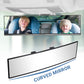 🚗 Wide Car Curved Rear View Mirror