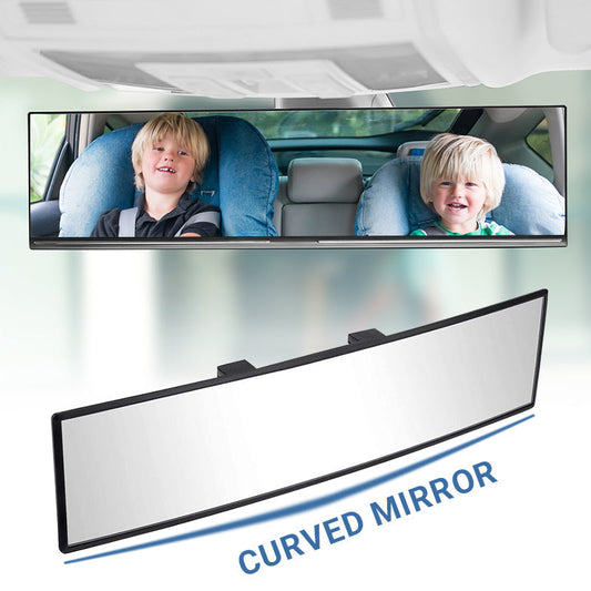 🚗 Wide Car Curved Rear View Mirror