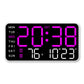 ⏰שעון קיר דיגיטלי LED דקורטיבי רב-תכליתי