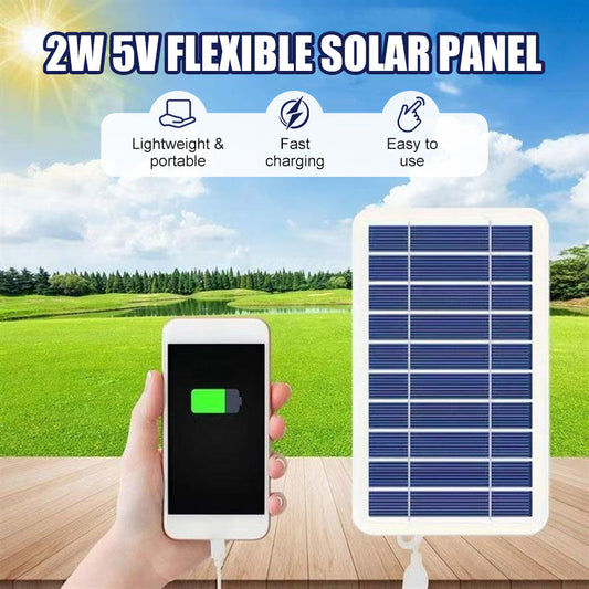 פאנל סולארי גמיש 2W 5V
