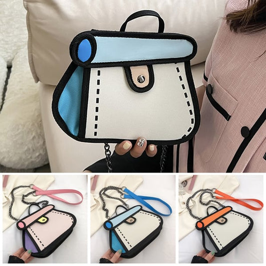 ✨2023 New 2D Cartoon Handbag