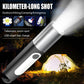 LED Retractable Multi-Function Glare Flashlight