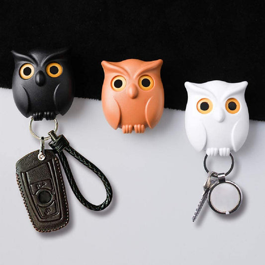 Owl Key Holder - Automatic Open Close Eyes