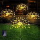 🔥יום אחרון 50% הנחה 🎁 מנורת זיקוקי גן עמידה למים אנרגיית סולארית